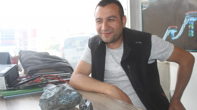 Türkiye'ye düşen gök taşı bulundu iddiası