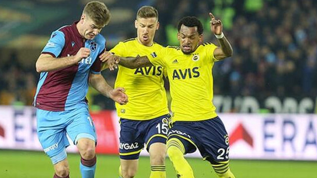 Fenerbahçe Trabzonspor maçının ilk 11'leri belli oldu