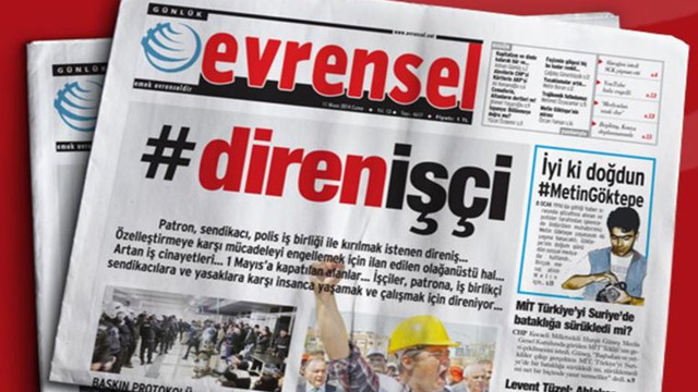 Evrensel’e 45 gün ilan kesme cezası!