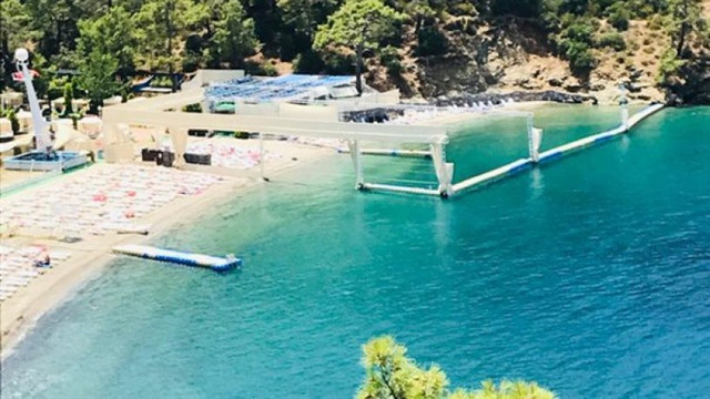 Fethiye'de harem-selamlık plaj