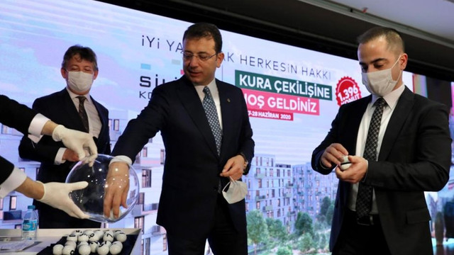 İBB'nin sosyal konut kuraları çekildi