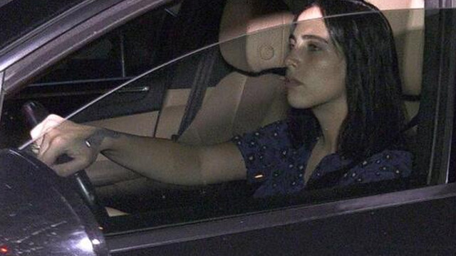 Zehra Çilingiroğlu kameraları fark edince sinirlendi