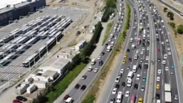 Istanbul Dan Kacis Basladi Iste Trafikte Son Durum Guncel