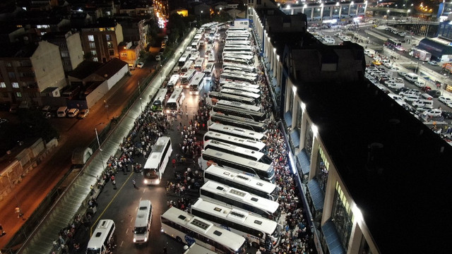 İstanbul’da korkutan görüntü