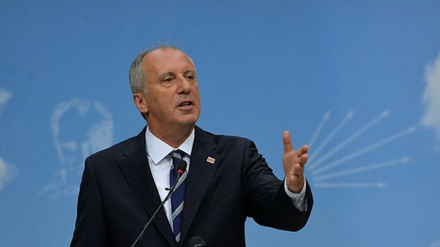 Muharrem İnce'den Davutoğlu'na destek