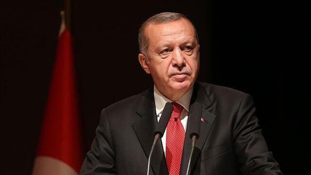 Cumhurbaşkanı Erdoğan'dan şehit polisin ailesine başsağlığı mesajı