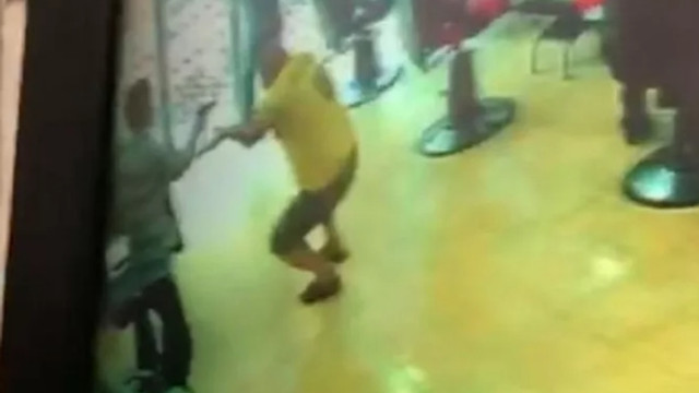Tokalaşma cinayeti kamerada!