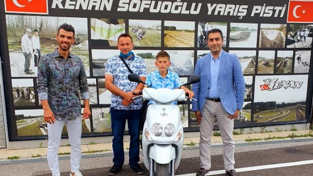 Kendi motosikletini yapan Ramazan Can’a Yamaha’dan büyük sürpriz