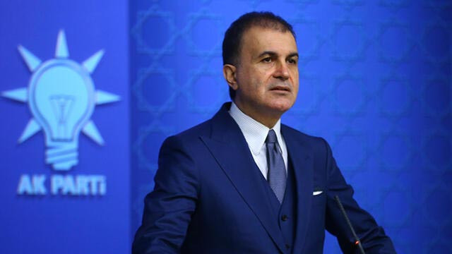 AK Parti Sözcüsü Ömer Çelik: ''Ahlaksız iftiranın arkasına saklanıyordur''