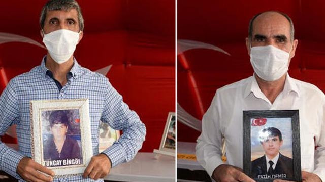 HDP il binası önünde evlat nöbeti tutan ailelerden mesaj