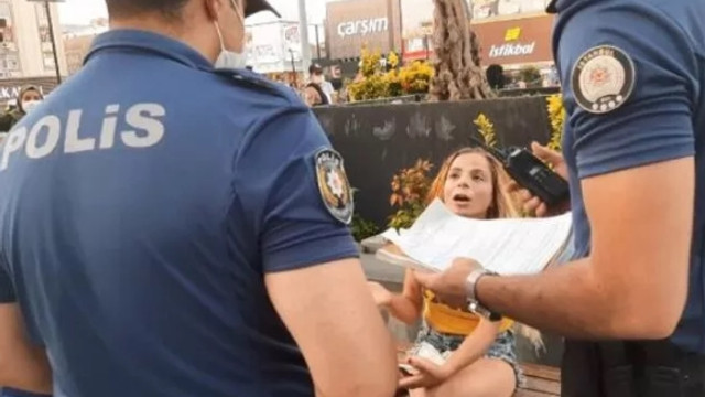İstanbul'da polisin uyarılarını dinlemedi, cezayı yedi!