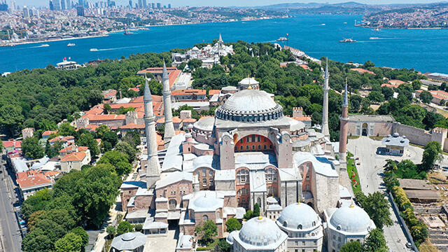 Ayasofya Camisi'ndeki hazırlıklarda sona yaklaşıldı