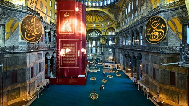 Iste Ayasofya Nin Son Hali Guncel