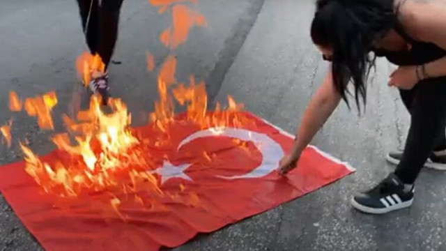 MSB'den Türk bayrağı yakılmasına çok sert tepki