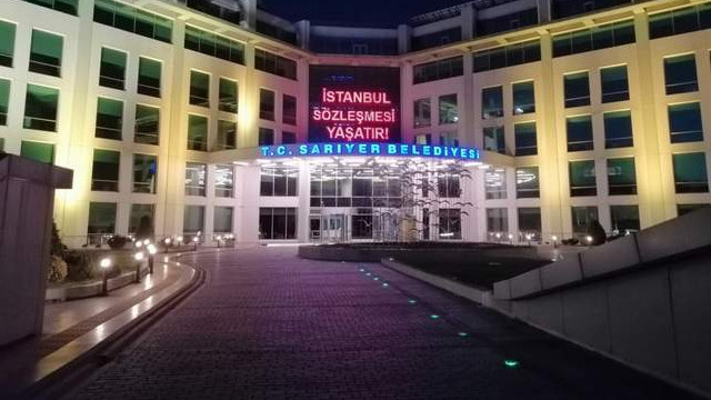 Sarıyer Belediyesi'nden İstanbul Sözleşmesi çağrısı