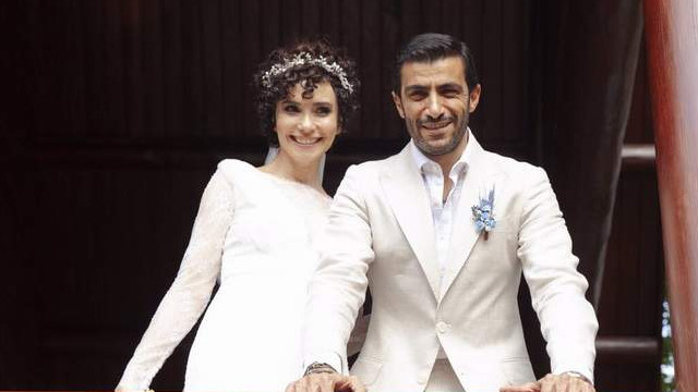 Songül Öden ile Arman Bıçakçı evlendi