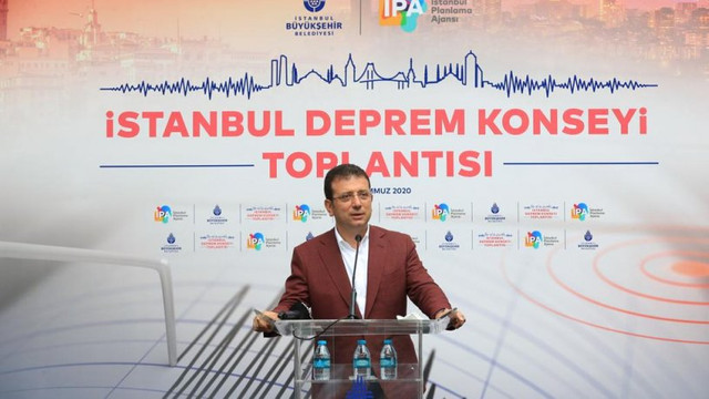 İmamoğlu: ''Depremden sonra Kanal İstanbul ikinci büyük tehdittir''