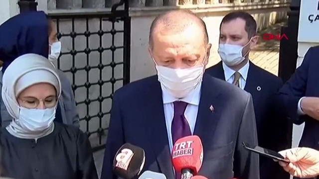 Erdoğan'dan bayramda ''tedbir'' açıklaması
