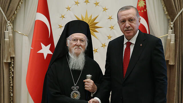 Fener Rum Patriği'nden Erdoğan'a Sümela Manastırı için teşekkür telefonu
