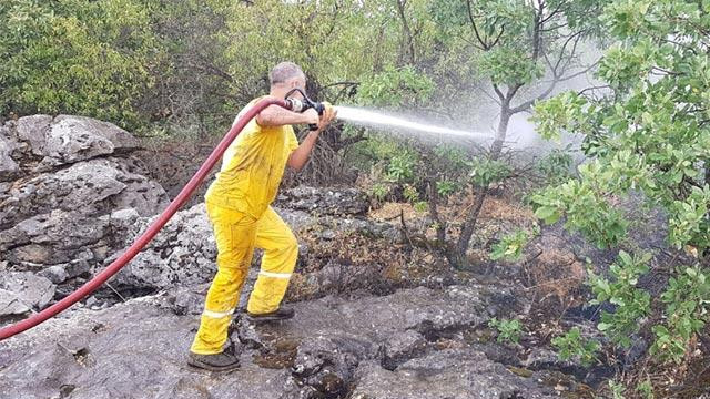 Diyarbakır'da örtü yangını!