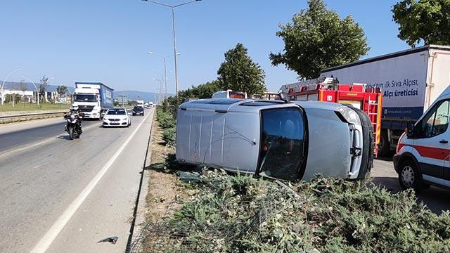 Bursa'da feci kaza: 1 yaralı