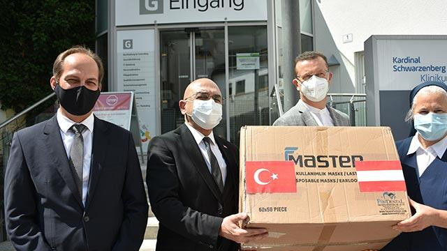 Türkiye'den bir ülkeye daha korona yardımı