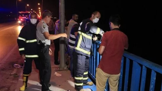 Genç kadın taksiden inip intihar etti