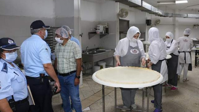 Kartal'da bayram öncesi hijyen ve korona denetimi