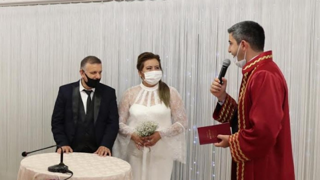 Kartallı gazetecinin nikahını Gökhan Yüksel kıydı