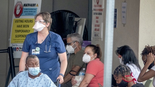 ABD'de hastane krizi! 48 hastanenin yoğun bakım servisinde yer kalmadı
