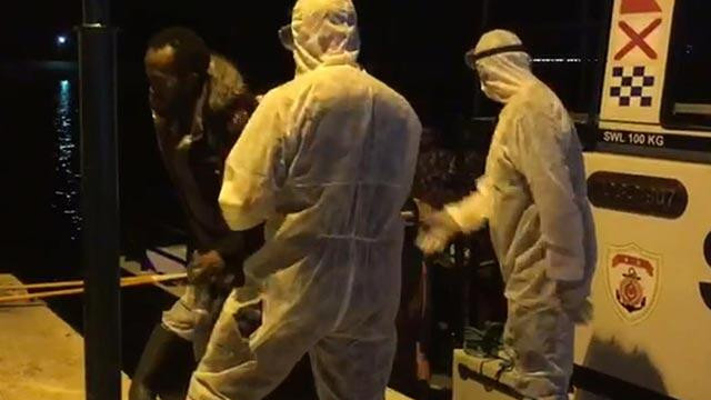 Yunanistan tarafından Türk kara sularına itilen 31 sığınmacı kurtarıldı