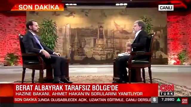 Berat Albayrak'a Ahmet Hakan kalkanı!
