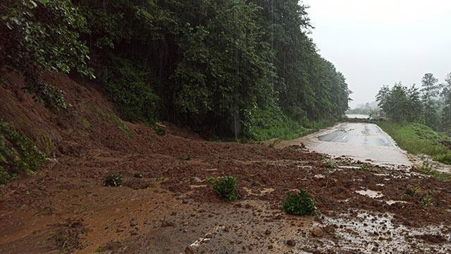 Trabzon'da heyelan nedeniyle bir kişi hayatını kaybetti