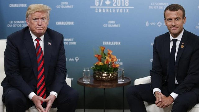 Trump ve Macron, Türkiye ve Yunanis'tan arasındaki gerginliği görüştü