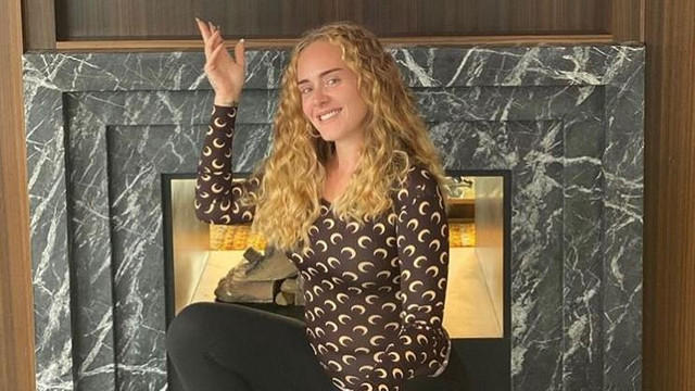 Ünlü şarkıcı Adele'yi görenler tanıyamadı