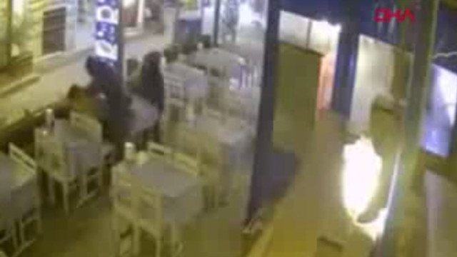 Kameraların önünde kadını döven saldırgan serbest!