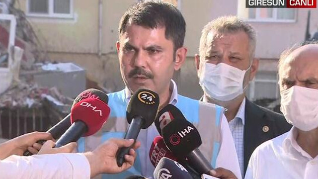Bakan Kurum: Hasarlı binaların yıkımına başlandı