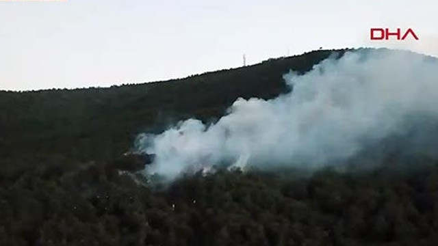 İstanbul'da korkutan yangın!
