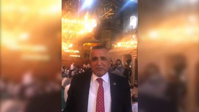 Ayasofya'nın ''maskesiz'' milletvekili virüse yakalandı