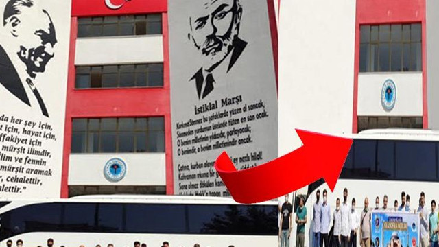 Birlik Vakfı'ndan skandal! Atatürk ve Mehmet Akif'i photoshopla sildiler