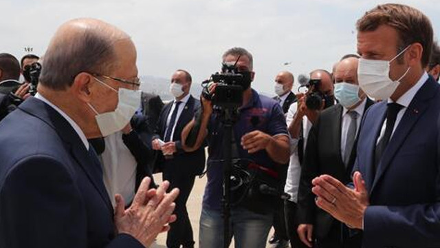 Fransa Cumhurbaşkanı Macron'dan, Lübnan'a ziyaret