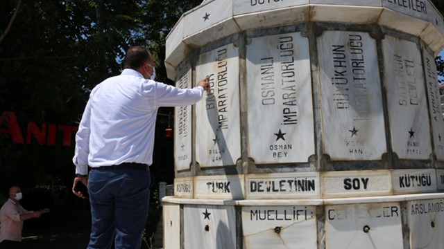 Kartal’daki Atatürk ve Türk Devletleri Anıtı restore edilecek