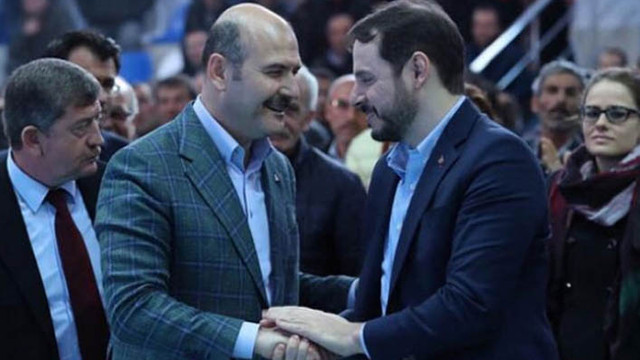 Bakan Soylu'dan Berat Albayrak paylaşımı