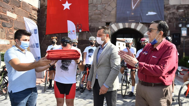 Ankara Kalesi'nin bayrağı Polatlı'da