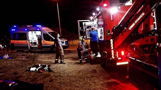 İzmir'de kaçak kazı yapılan alanda göçük!