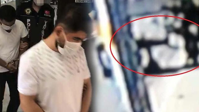 Kaldırımda yürüyen kadının çantasını çalan kapkaççılar yakalandı