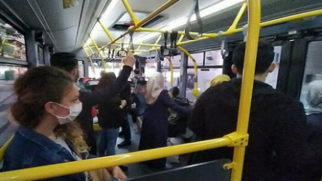 Toplu taşıma kullananlar dikkat! Cama sakın dokunmayın