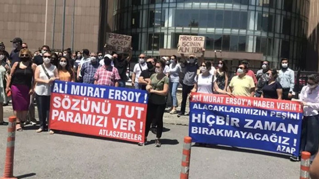 Atlasjet işçileri yeniden eylemlerine başlıyor