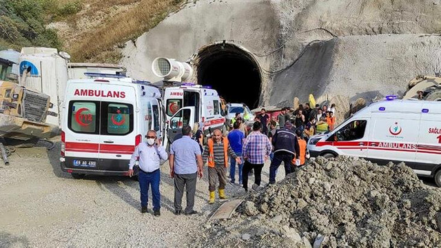 Erzurum'da tünel inşaatında patlama! Yaralılar var
