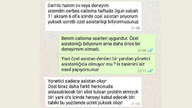 İş başvurusundaki mide bulandıran taciz ifşa oldu